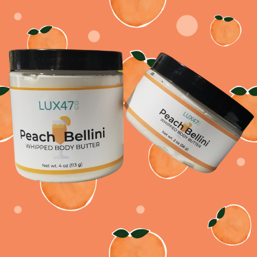 peach bellini whipped body butter