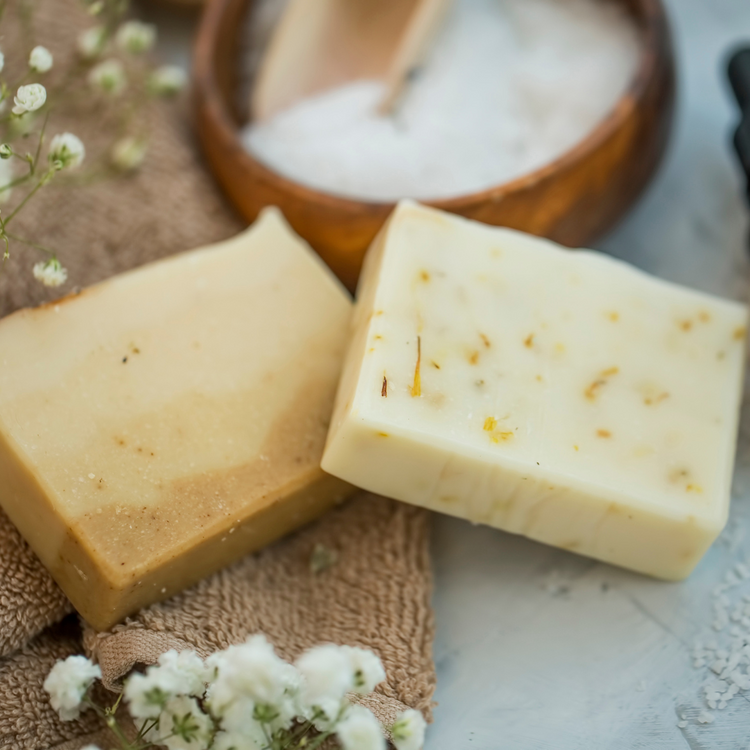 A picture of Lux 47 company handcrafted soap bars