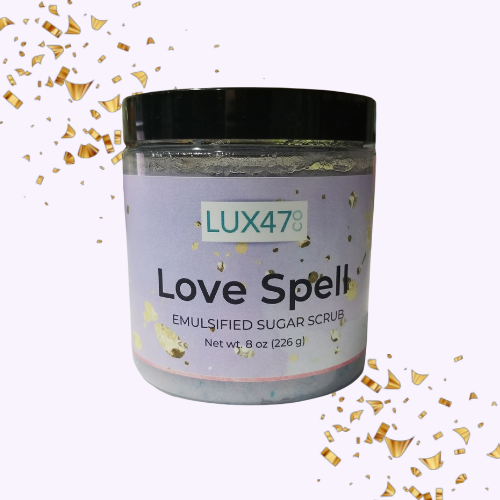 love spell sugar body scrub