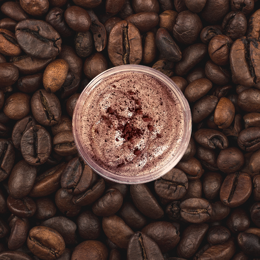 morning espresso emulsified coffee body scrub